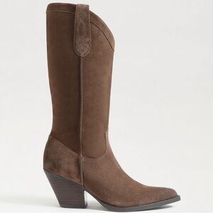 Sam Edelman Jamie Boot Olive Taupe Suede
